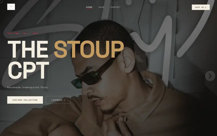 The Stoup CPT — streetwear e-commerce store built by Andritha Online